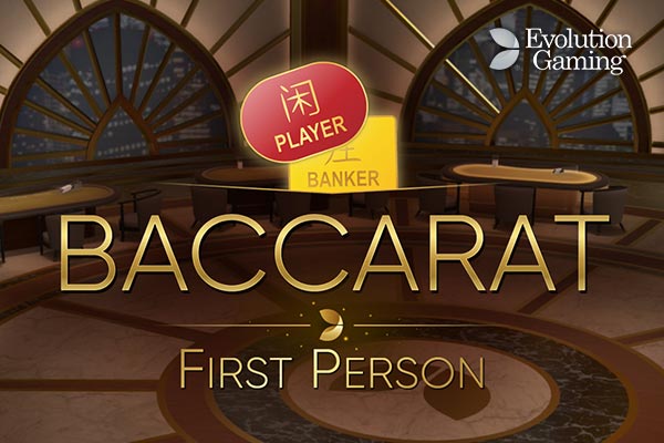 Слот First Person Baccarat от провайдера Evolution Gaming в казино Vavada