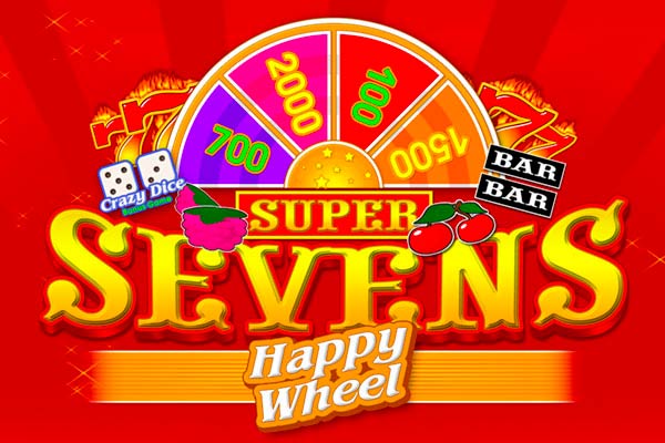 Слот Super sevens happy wheel от провайдера Belatra в казино Vavada
