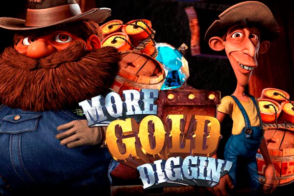 Слот More Gold Diggin от провайдера BetSoft в казино Vavada