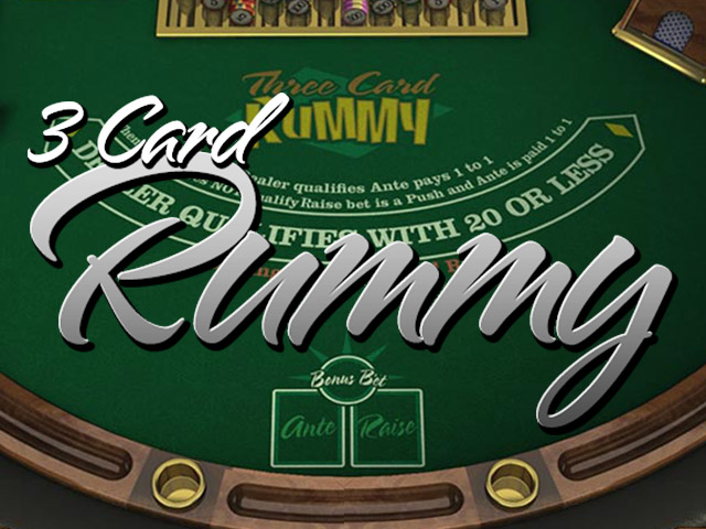 Слот Three Card Rummy от провайдера BetSoft в казино Vavada