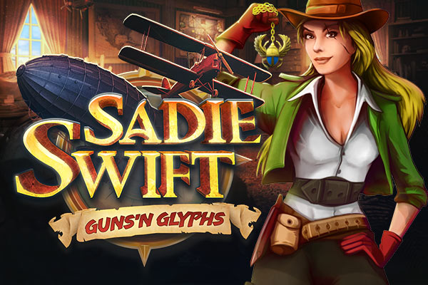 Слот Sadie Swift: Guns & Glyphs от провайдера Kalamba в казино Vavada