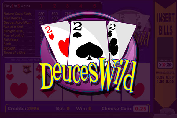 Слот Deuces Wild от провайдера Microgaming в казино Vavada