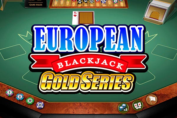 Слот European Blackjack GOLD от провайдера Microgaming в казино Vavada