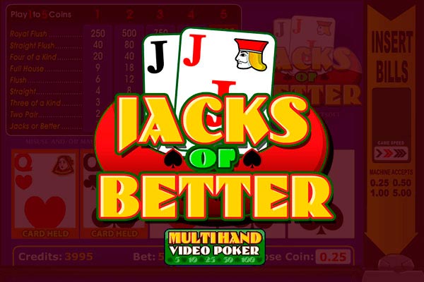 Слот Jacks or Better от провайдера Microgaming в казино Vavada