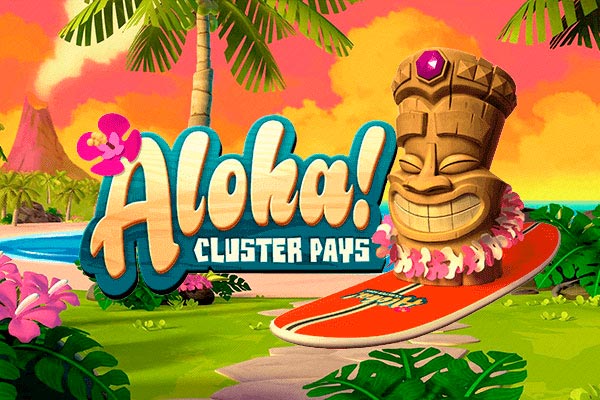 Слот Aloha! Cluster Pays от провайдера NetEnt в казино Vavada