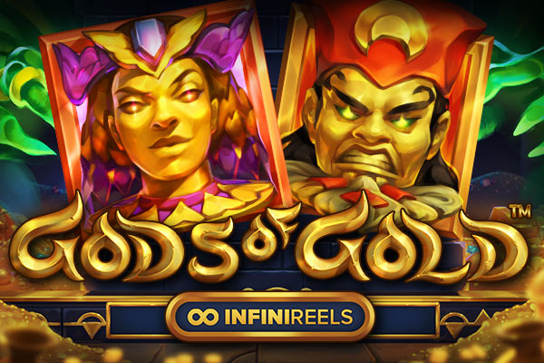 Слот Gods of Gold: InfiniReels от провайдера NetEnt в казино Vavada