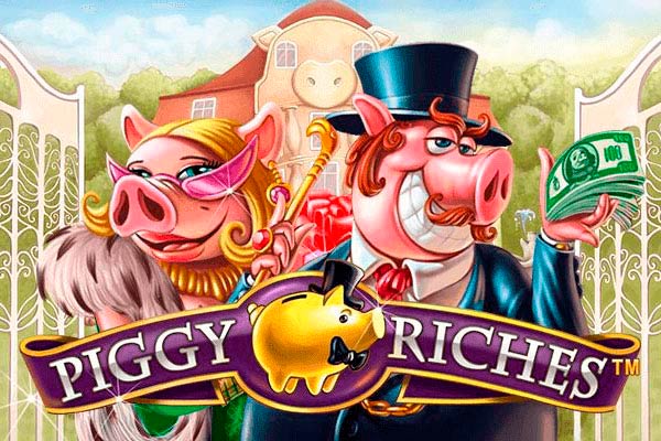 Слот Piggy Riches от провайдера NetEnt в казино Vavada