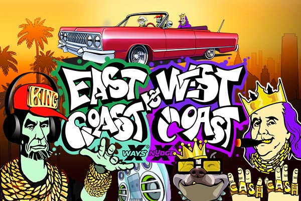 Слот East Coast vs West Coast от провайдера No Limit City в казино Vavada