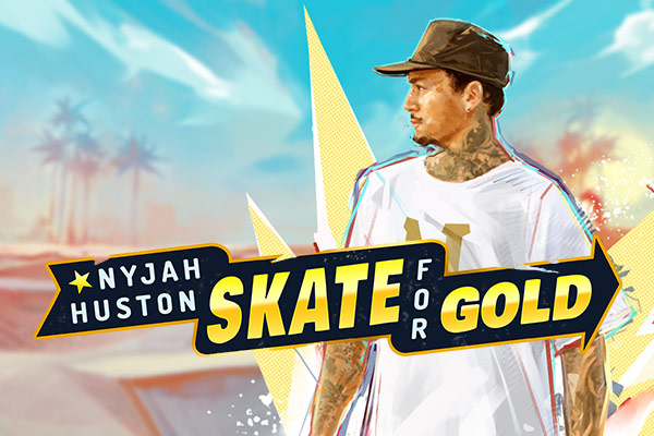 Слот Nyjah Huston - Skate for Gold от провайдера Playn'Go в казино Vavada