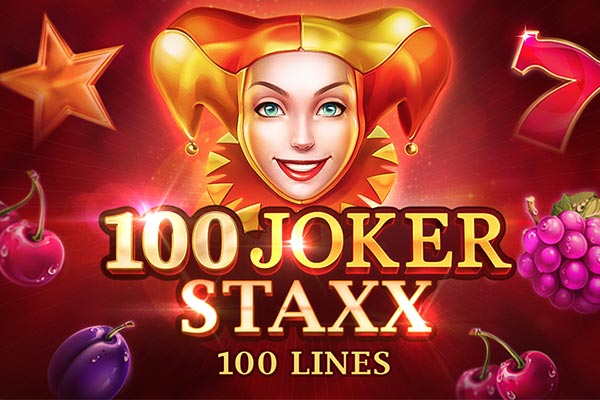 Слот 100 Joker Staxx: 100 lines от провайдера Playson в казино Vavada