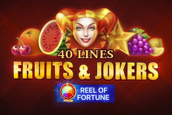 Слот Fruits and Jokers: 40 lines от провайдера Playson в казино Vavada