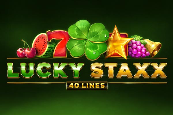 Слот Lucky Staxx: 40 lines от провайдера Playson в казино Vavada