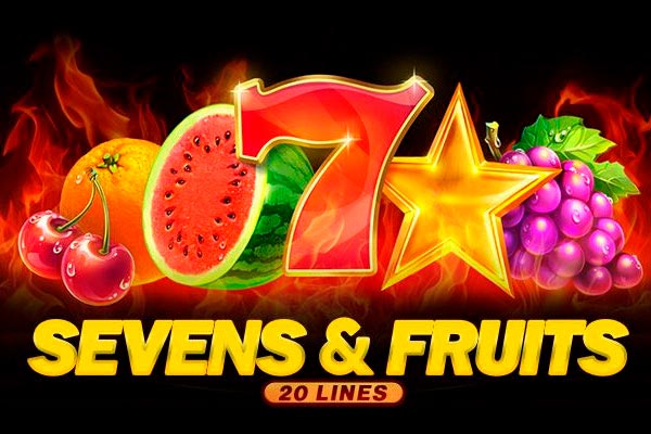 Слот Sevens&Fruits: 20 lines от провайдера Playson в казино Vavada