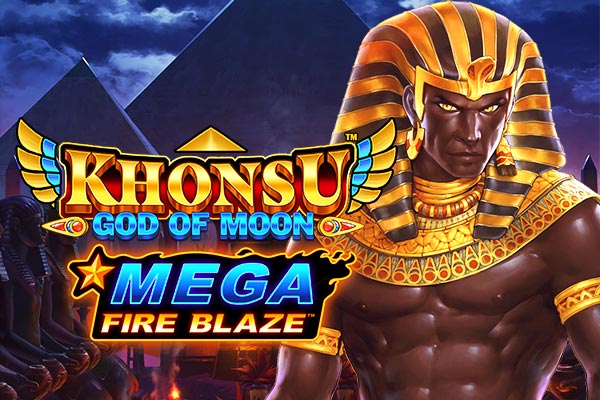 Слот Mega Fire Blaze Khonsu God of Moon от провайдера Playtech в казино Vavada