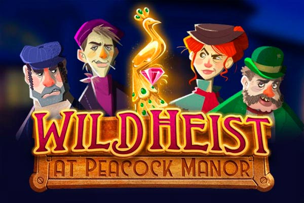 Слот Wild Heist at Peacock Manor от провайдера Thunderkick в казино Vavada